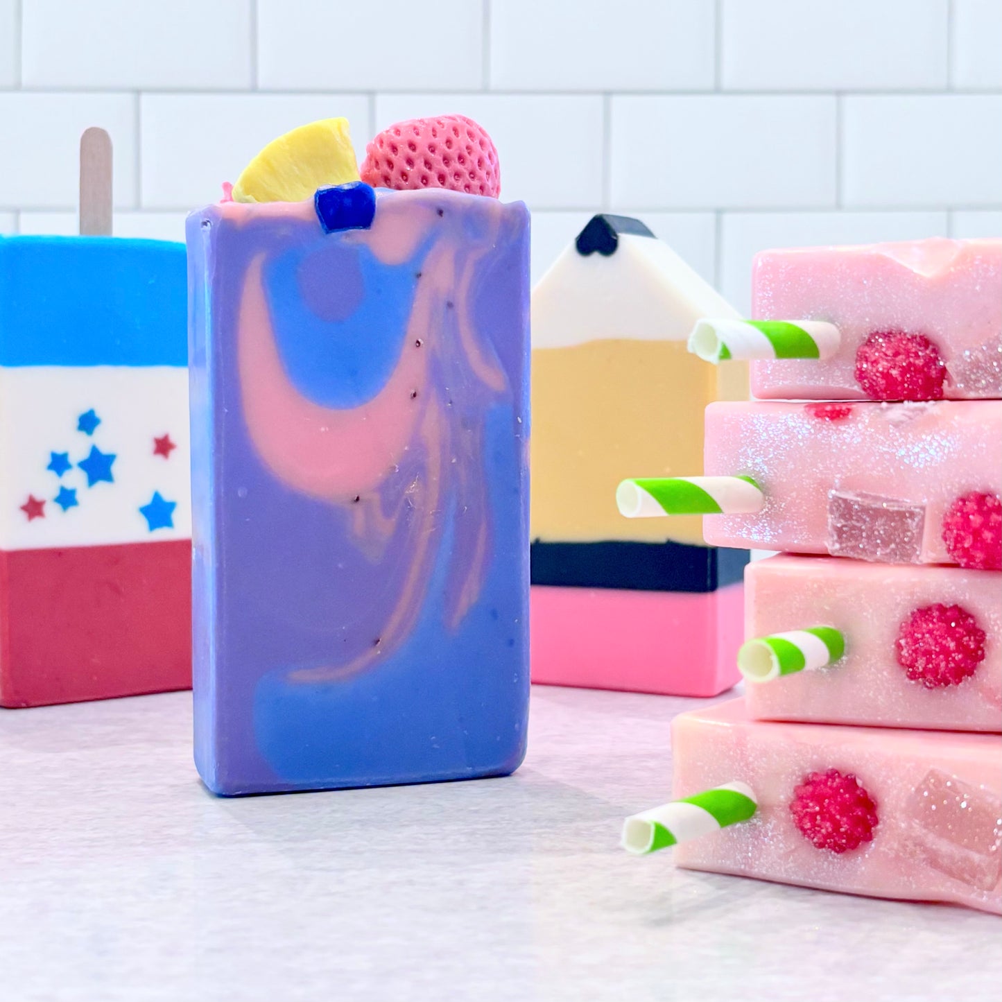 fruit smoothie - summer soap collection