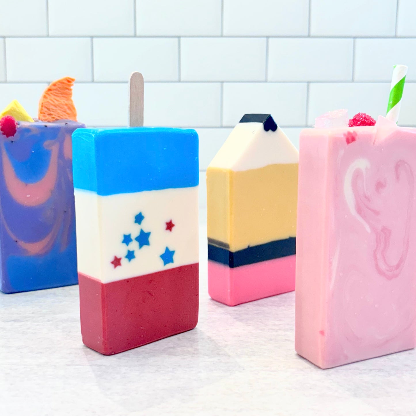 ice cream truck - summer soap collection