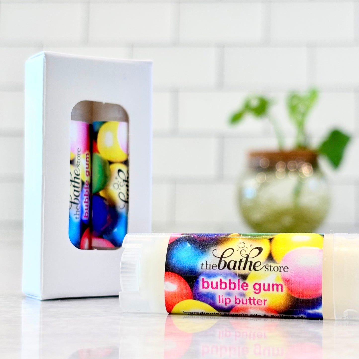 lip butter - bubble gum - 2-pk