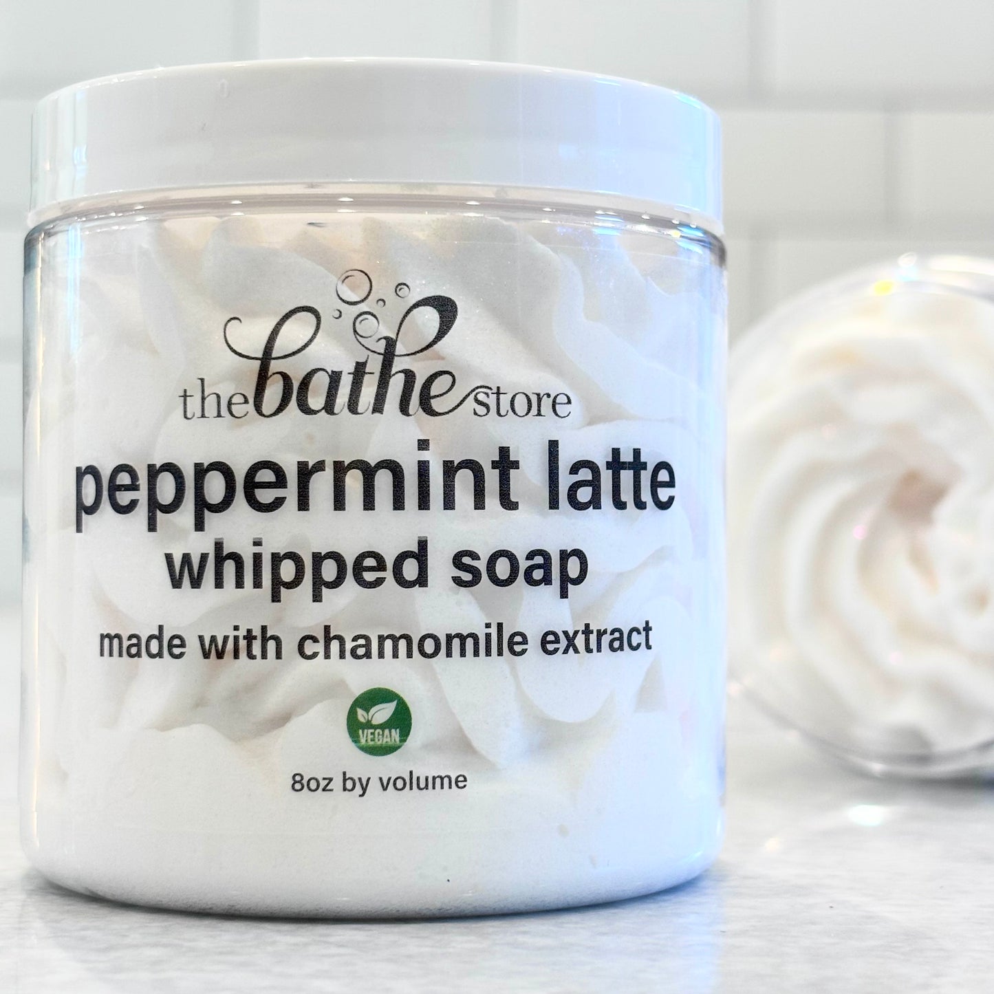 whipped soap - peppermint latte