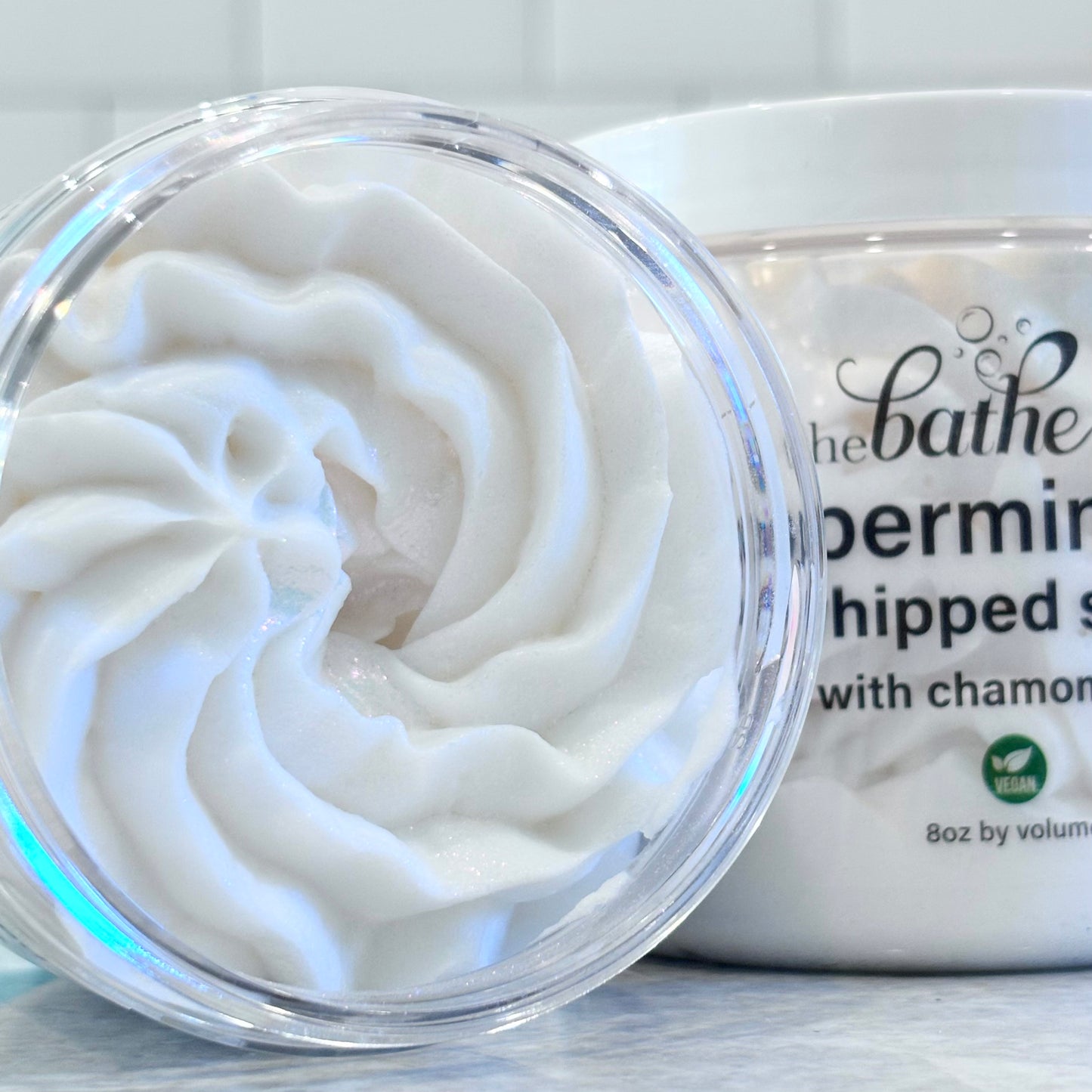 whipped soap - peppermint latte