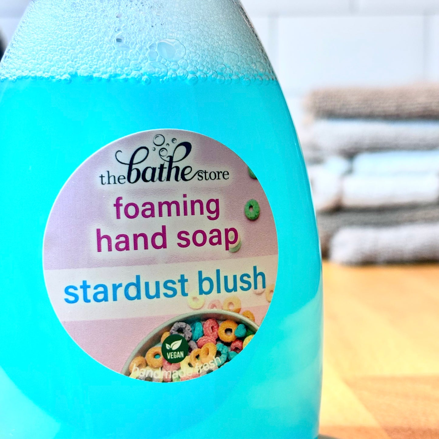 foaming hand soap - stardust blush - 9 oz bottle