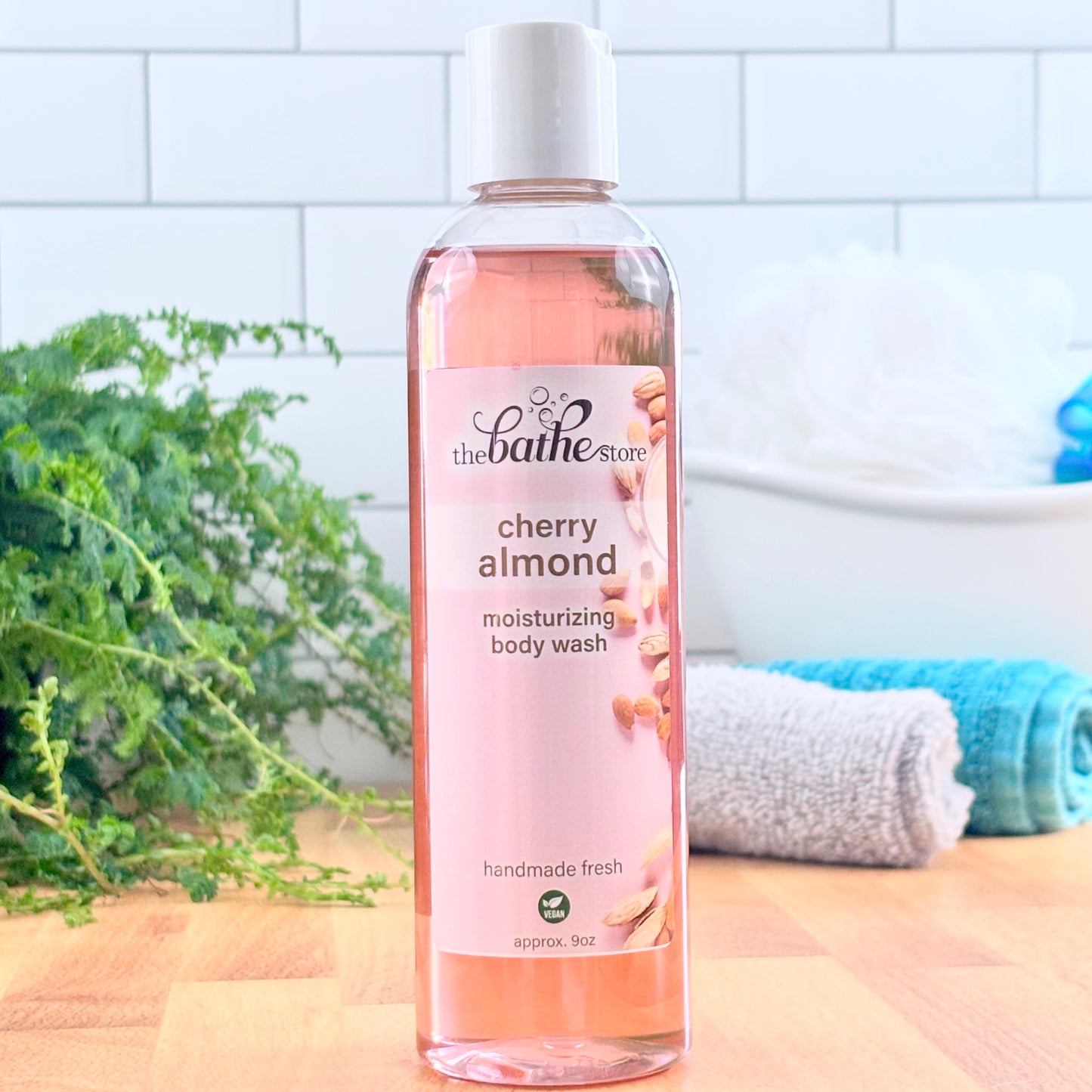 body wash - cherry almond