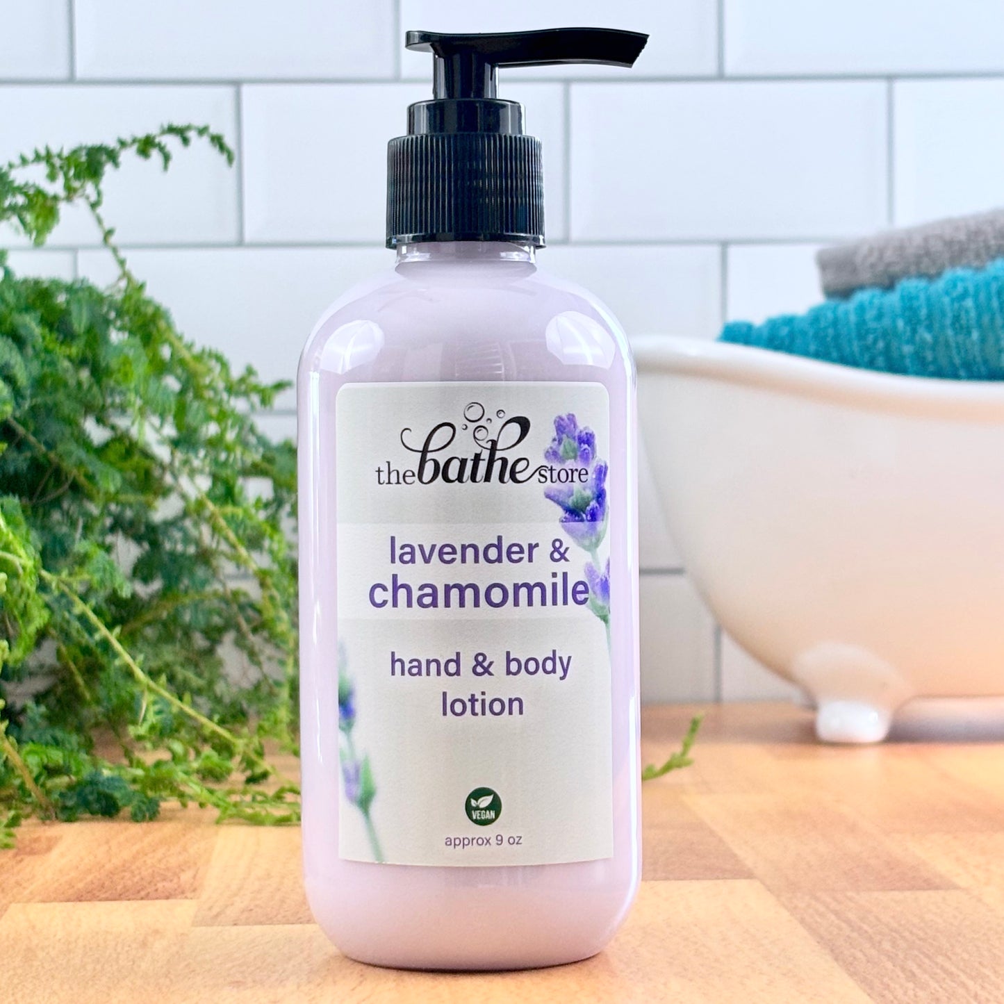 hand and body lotion - lavender & chamomile