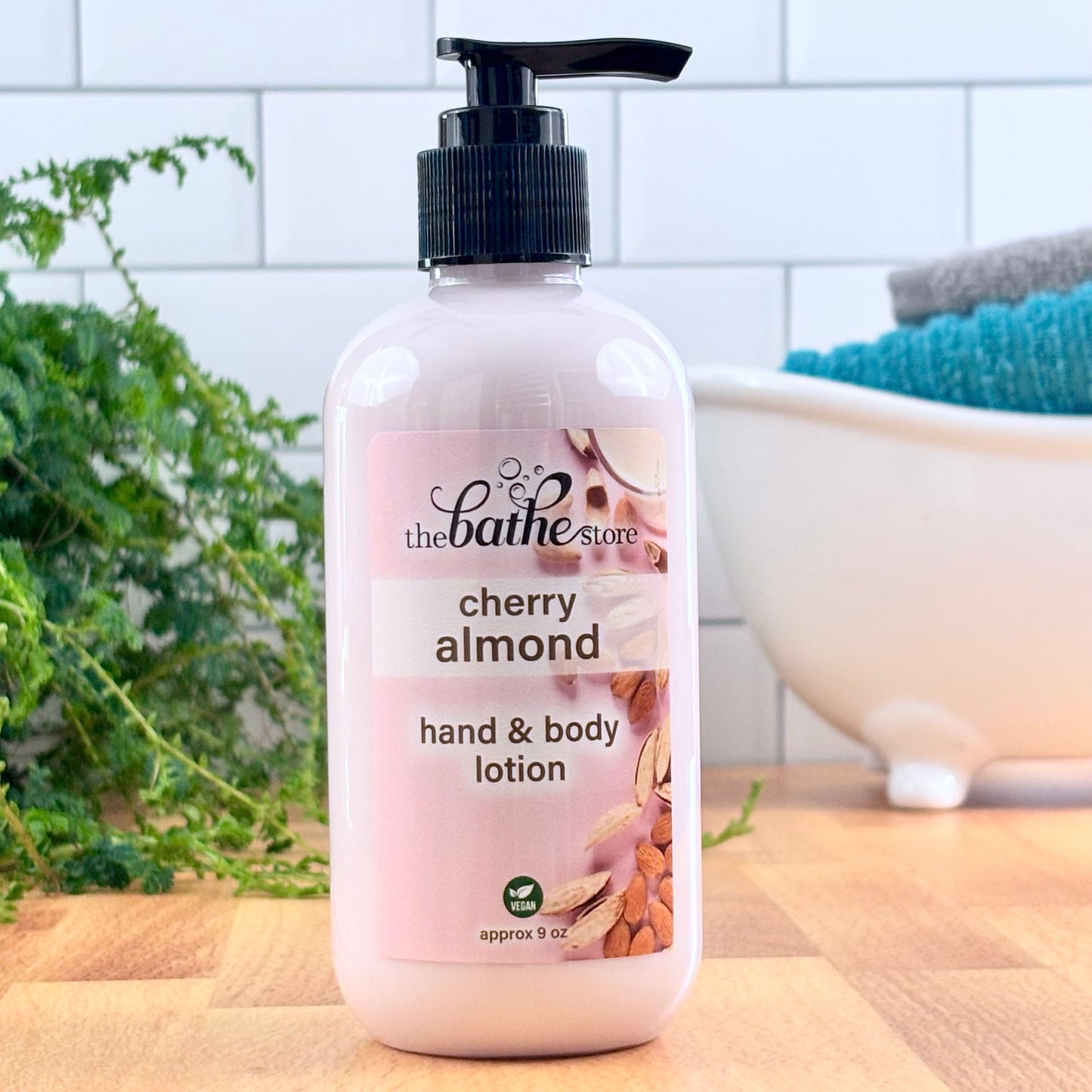 hand and body lotion - cherry almond