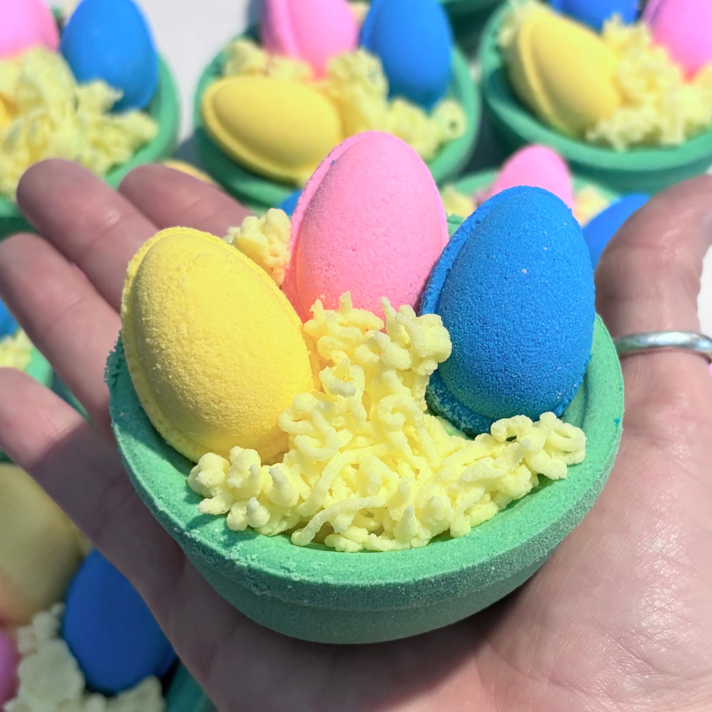 easter morning bath bomb & bubble bar