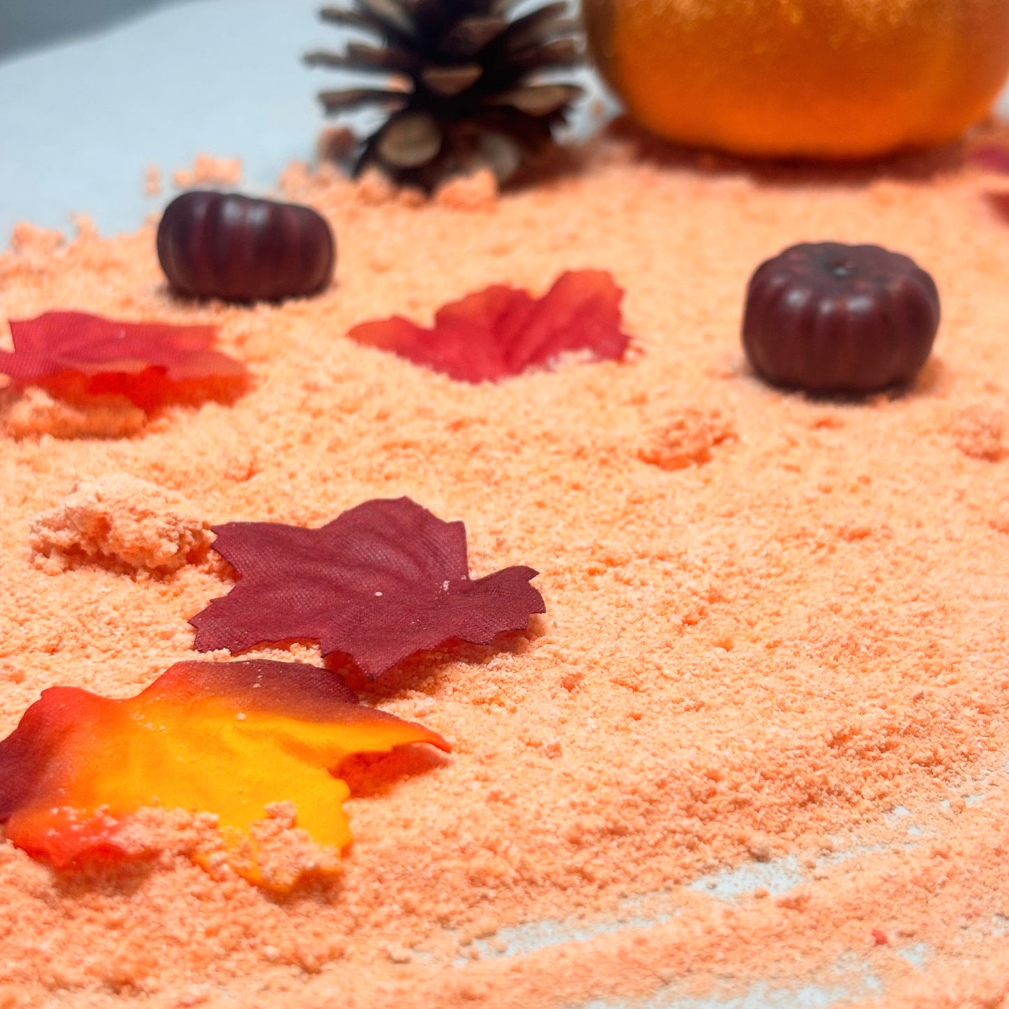 pumpkin spice bubble cups