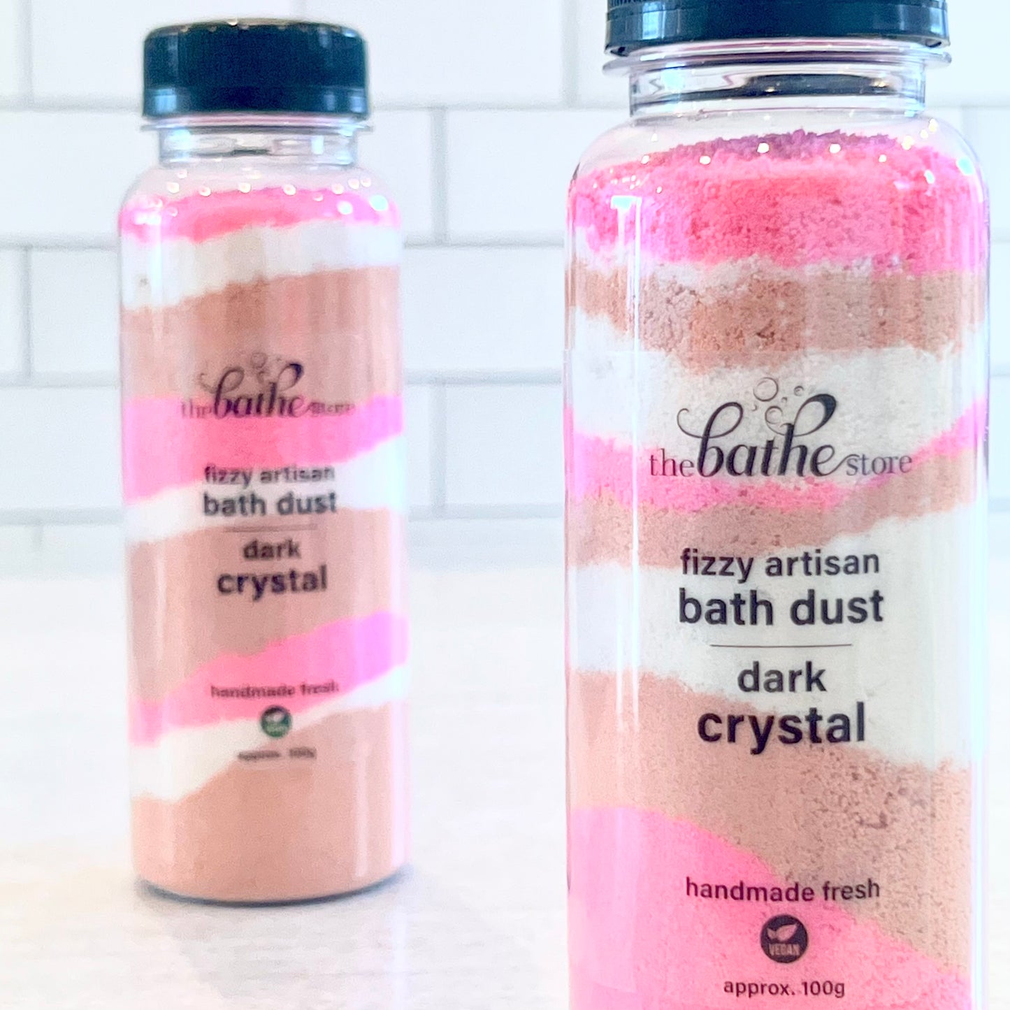 fizzy artisan bath dust - dark crystal