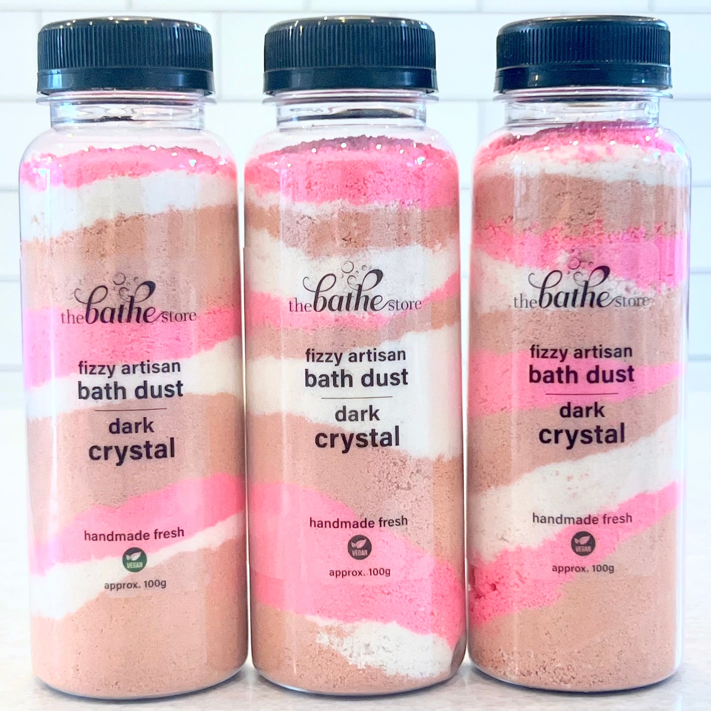 fizzy artisan bath dust - dark crystal