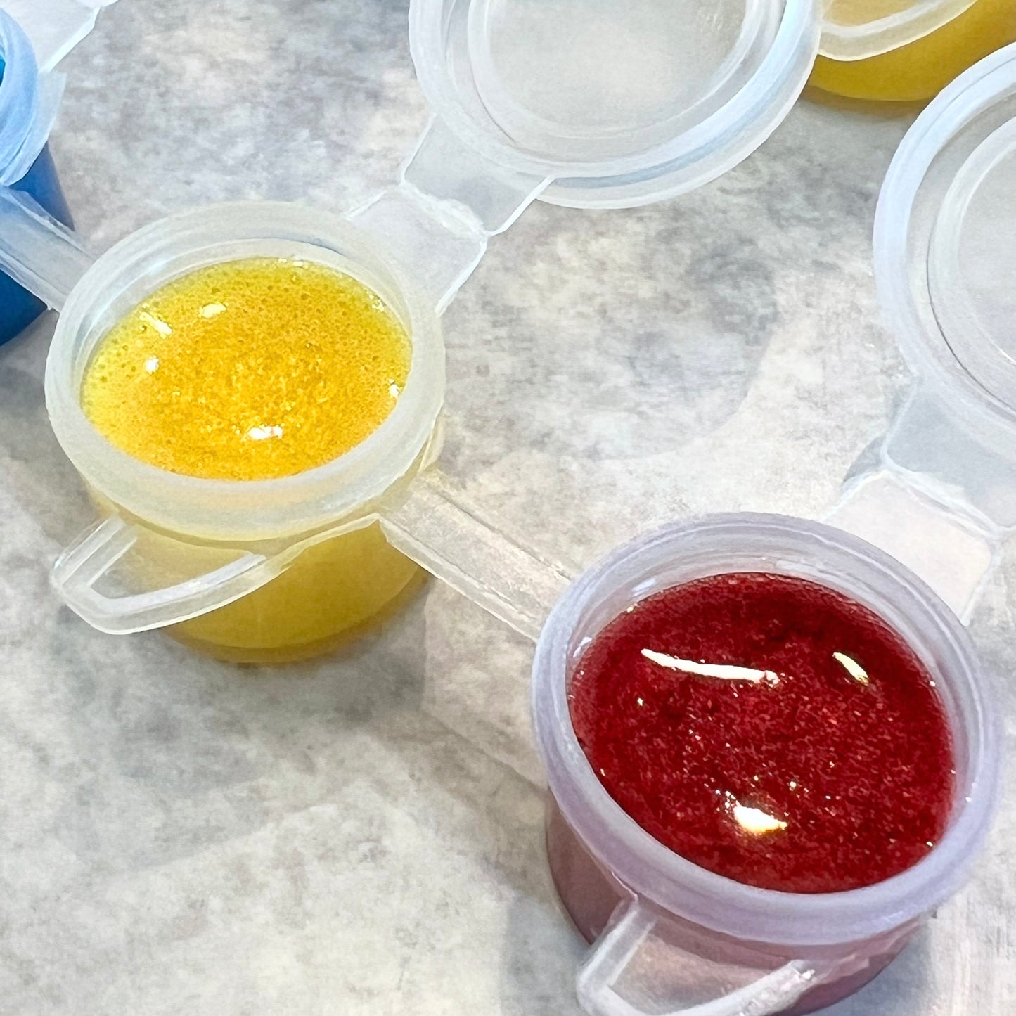 paint your own bath bomb kit - shine