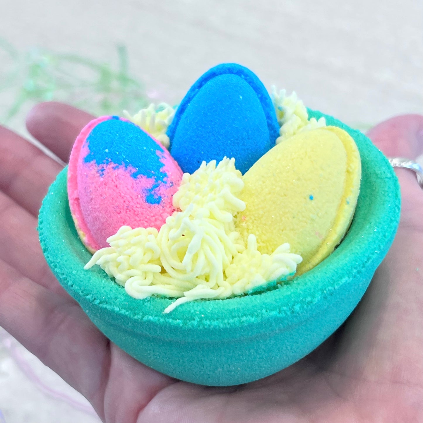 easter morning bath bomb & bubble bar