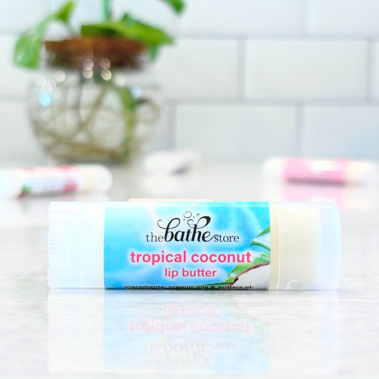 lip butter - tropical coconut - 2-pk