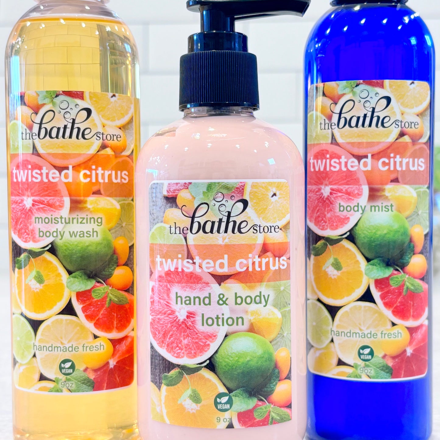 twisted citrus lotion