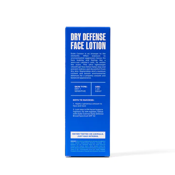 DRY DEFENSE FACE LOTION
