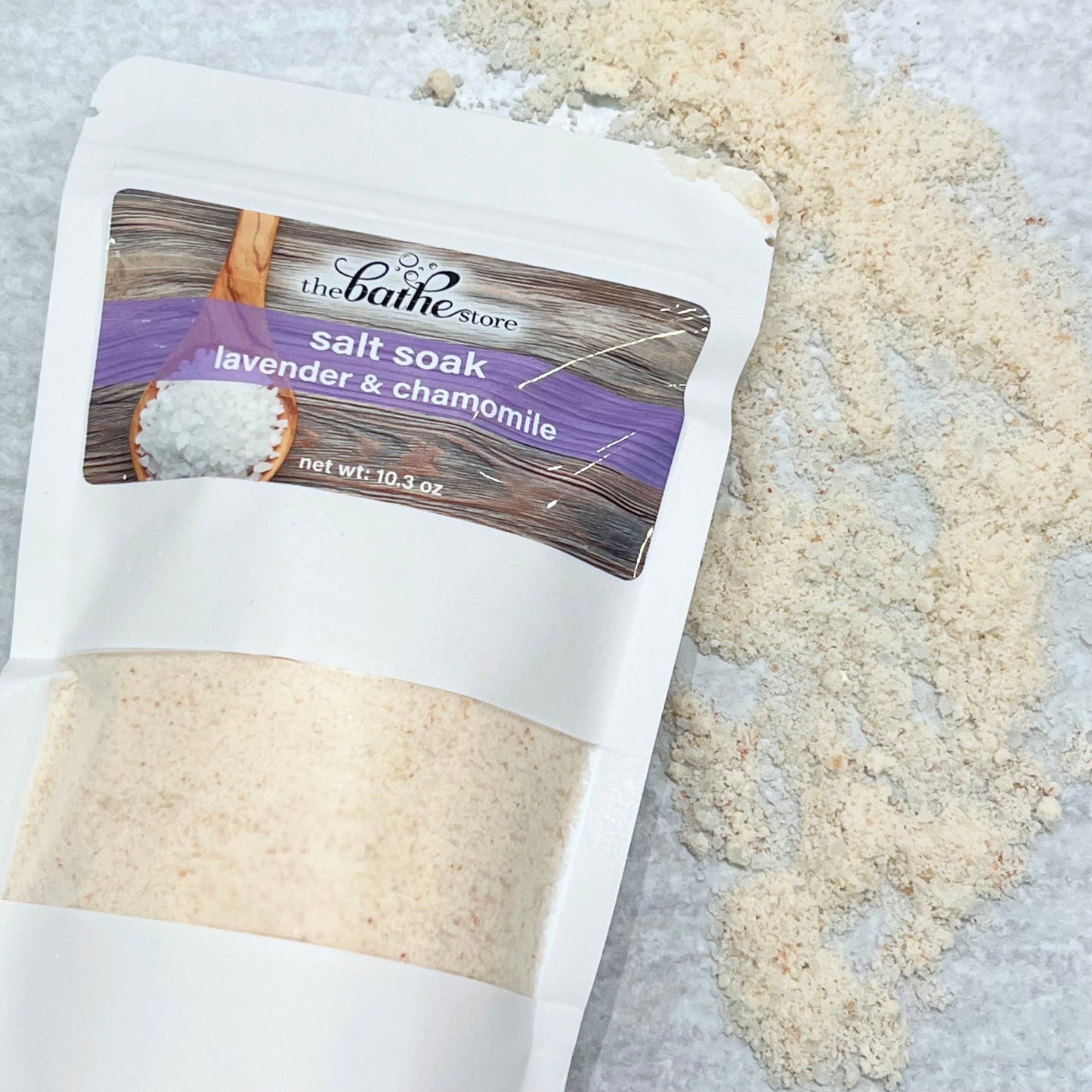 bath salt soak - lavender & chamomile