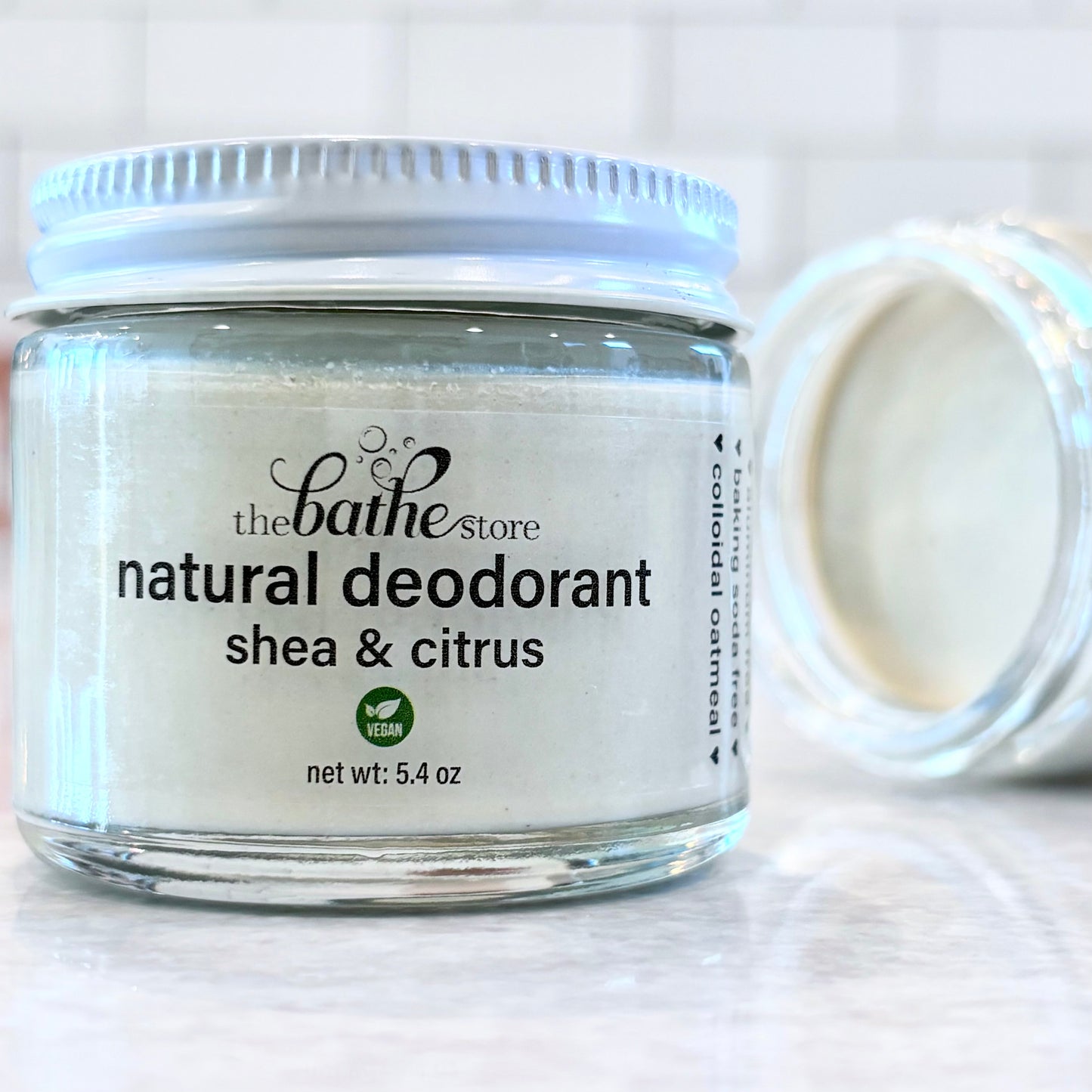 all-natural deodorant - shea & citrus