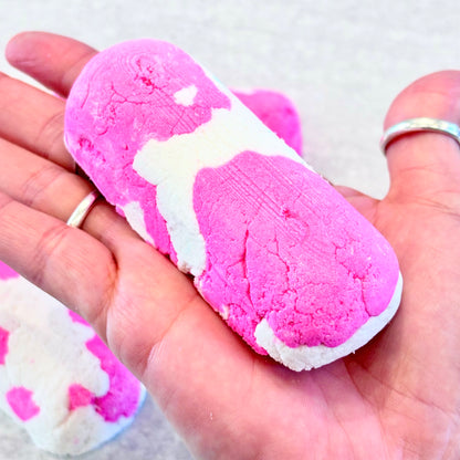 strawberry cheesecake bubble bar