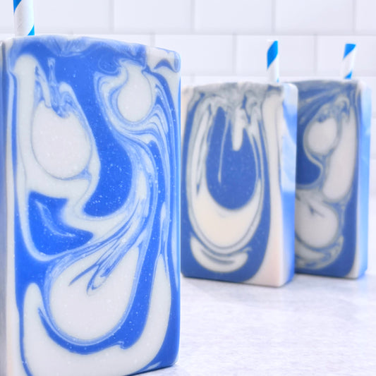 blueberry twist soap