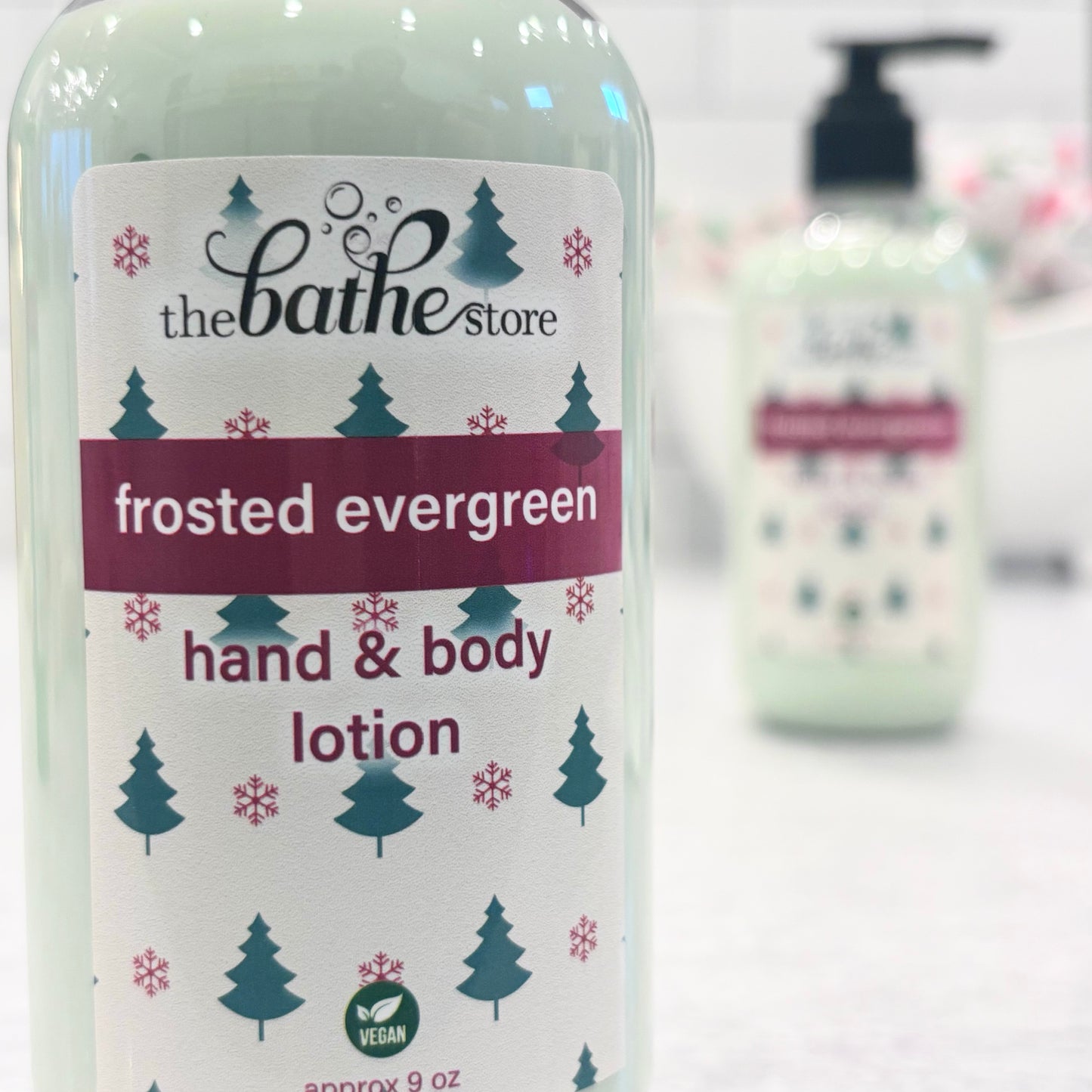 hand & body lotion - frosted evergreen