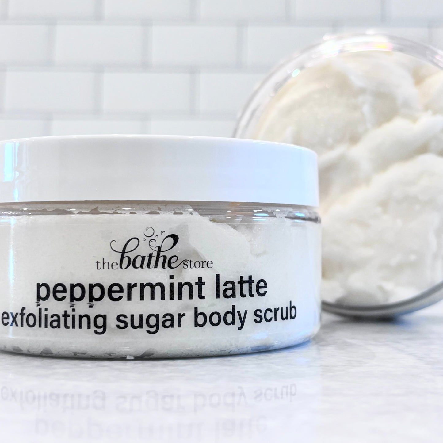 body scrub - peppermint latte - SALE!