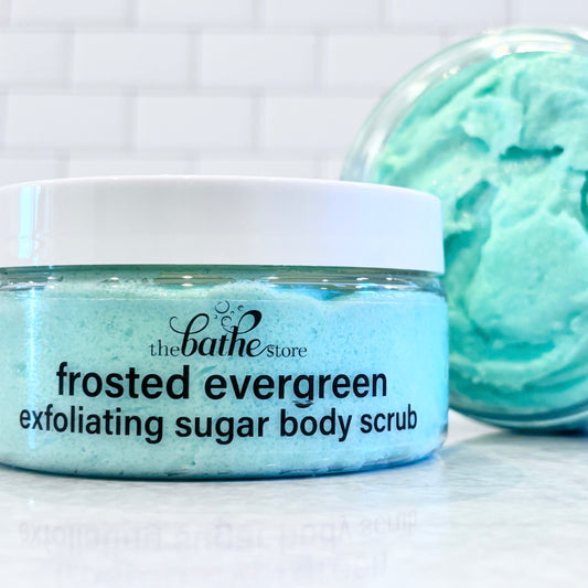 body scrub - frosted evergreen - SALE!