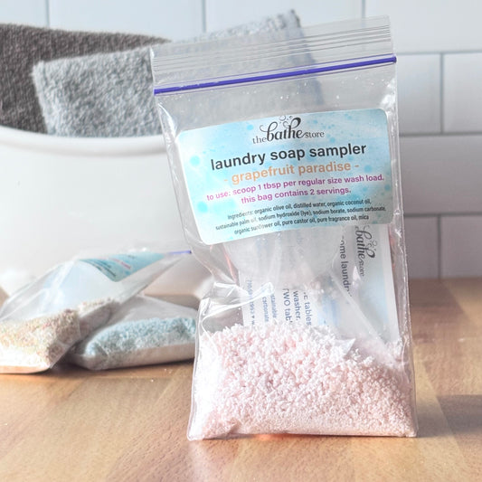 laundry soap - grapefruit paradise - sample