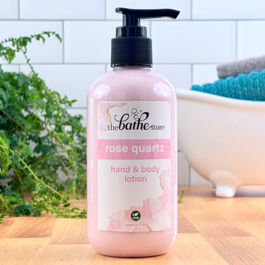 hand & body lotion - rose quartz