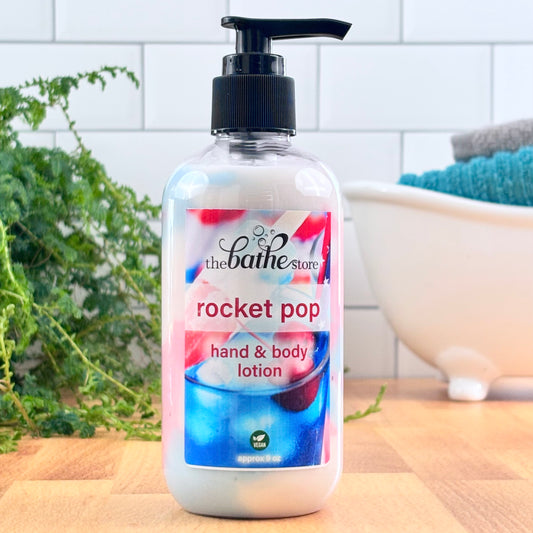 hand & body lotion - rocket pop