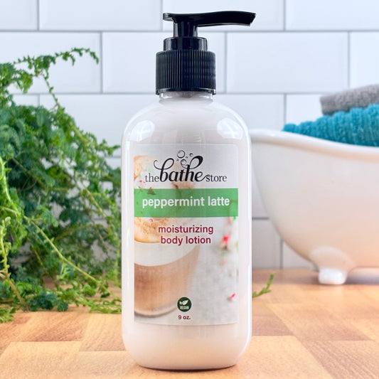 hand & body lotion - peppermint latte