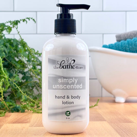 hand and body lotion - simply unscented