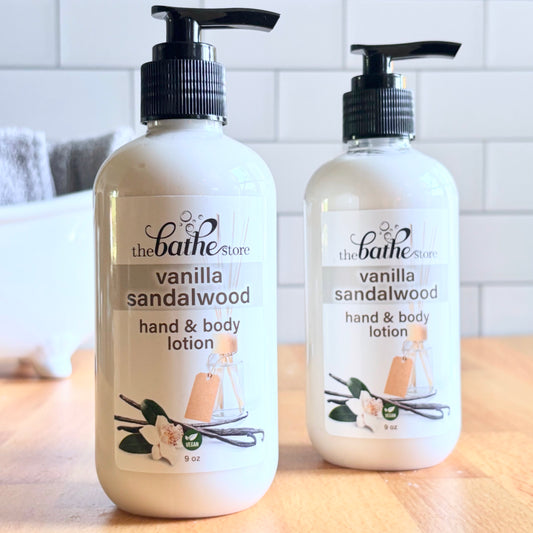 hand and body lotion - vanilla sandalwood - limited edition