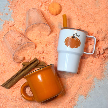 pumpkin spice bubble cups