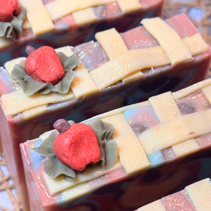 baked apple pie - bar soap