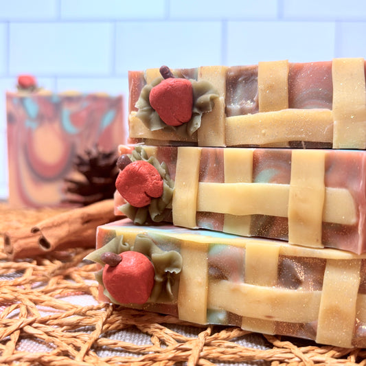 baked apple pie - bar soap