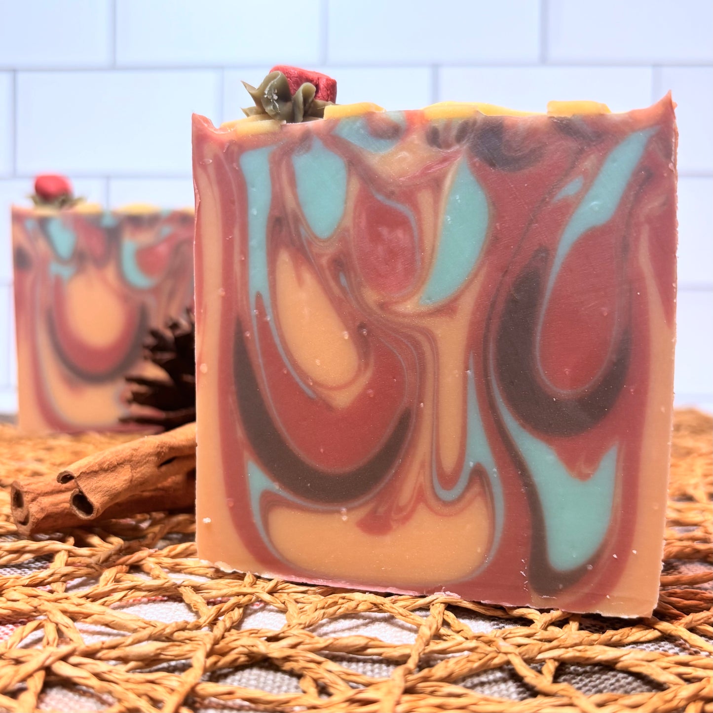 baked apple pie - bar soap