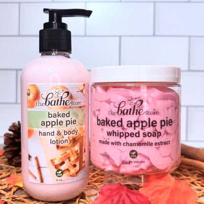hand & body lotion - baked apple pie