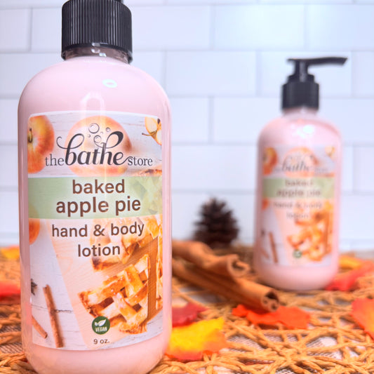 hand & body lotion - baked apple pie