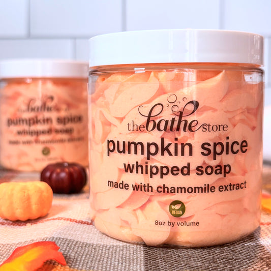 whipped soap - pumpkin spice