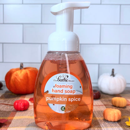 foaming hand soap - pumpkin spice - 9 oz bottle