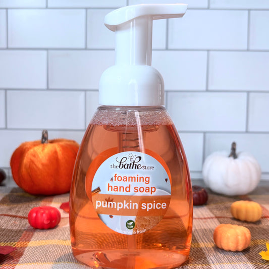 foaming hand soap - pumpkin spice - 9 oz bottle