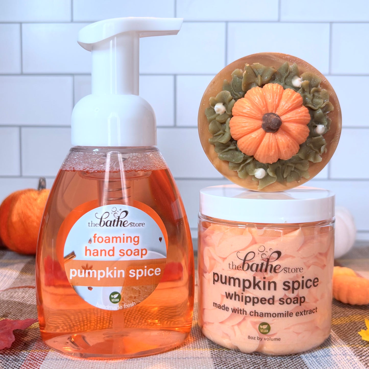 foaming hand soap - pumpkin spice - 9 oz bottle