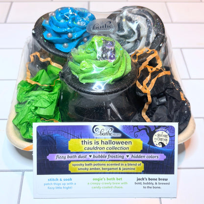 bubble bomb cauldrons - nightmare before christmas
