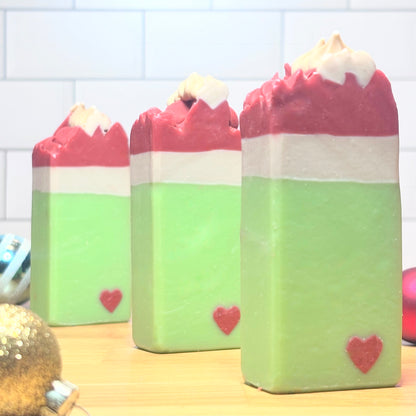 merry grinchmas - mini bar soap