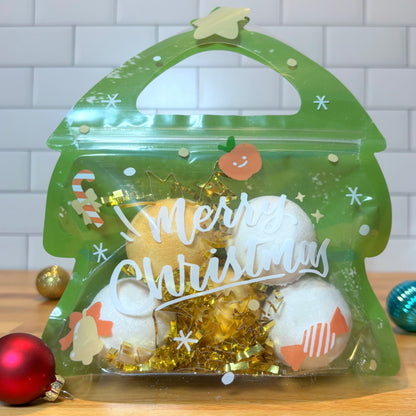 mini bath bomb holiday bag
