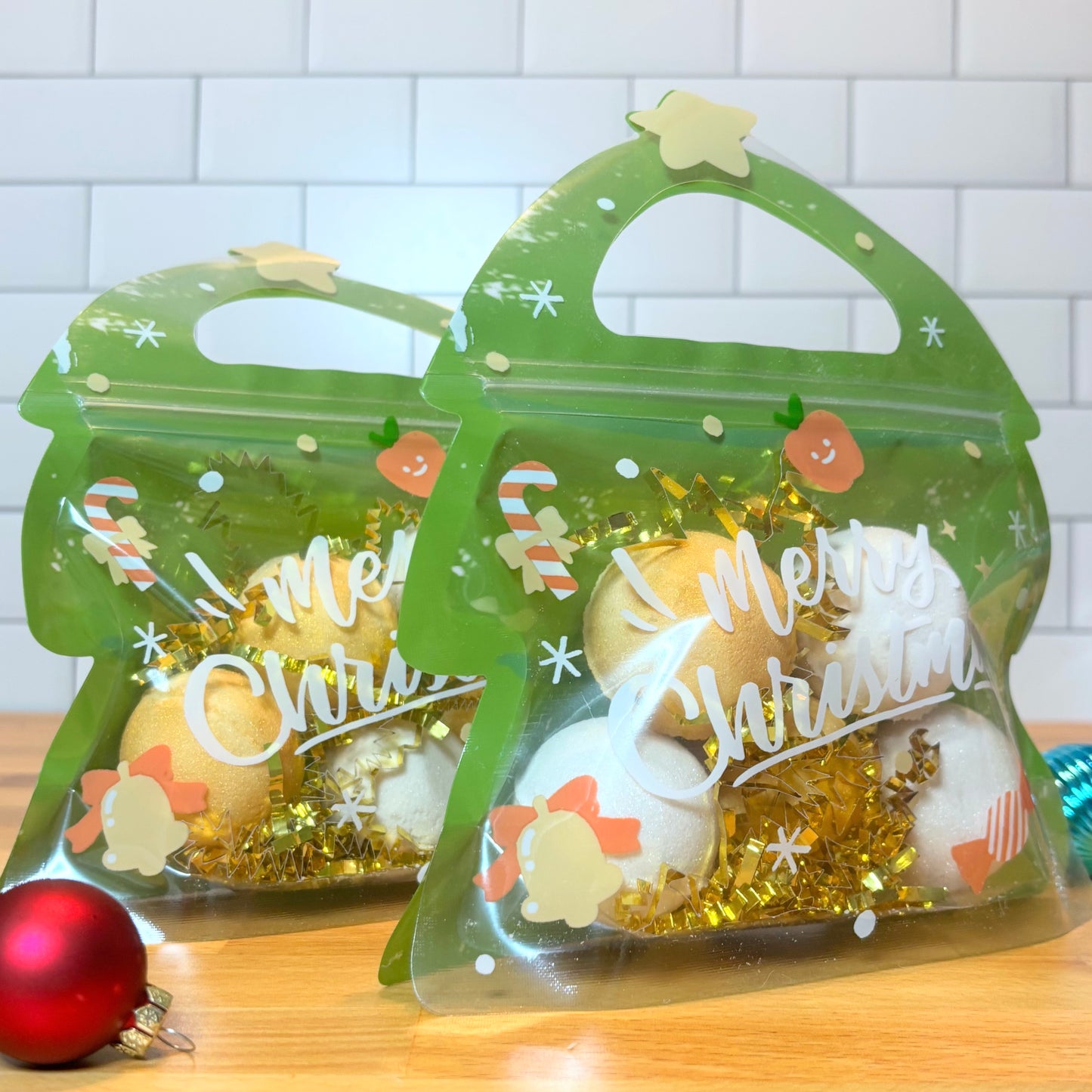 mini bath bomb holiday bag