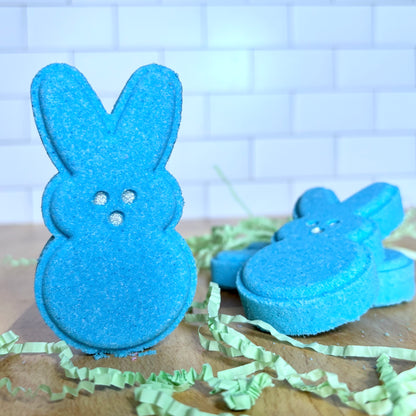 bunny peep bath bomb