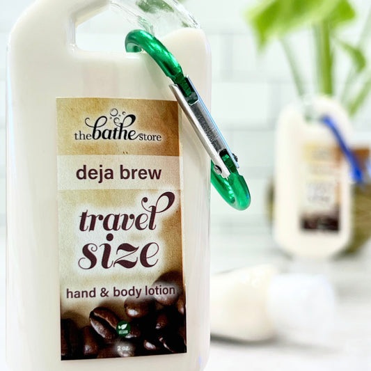 body lotion - deja brew - travel size