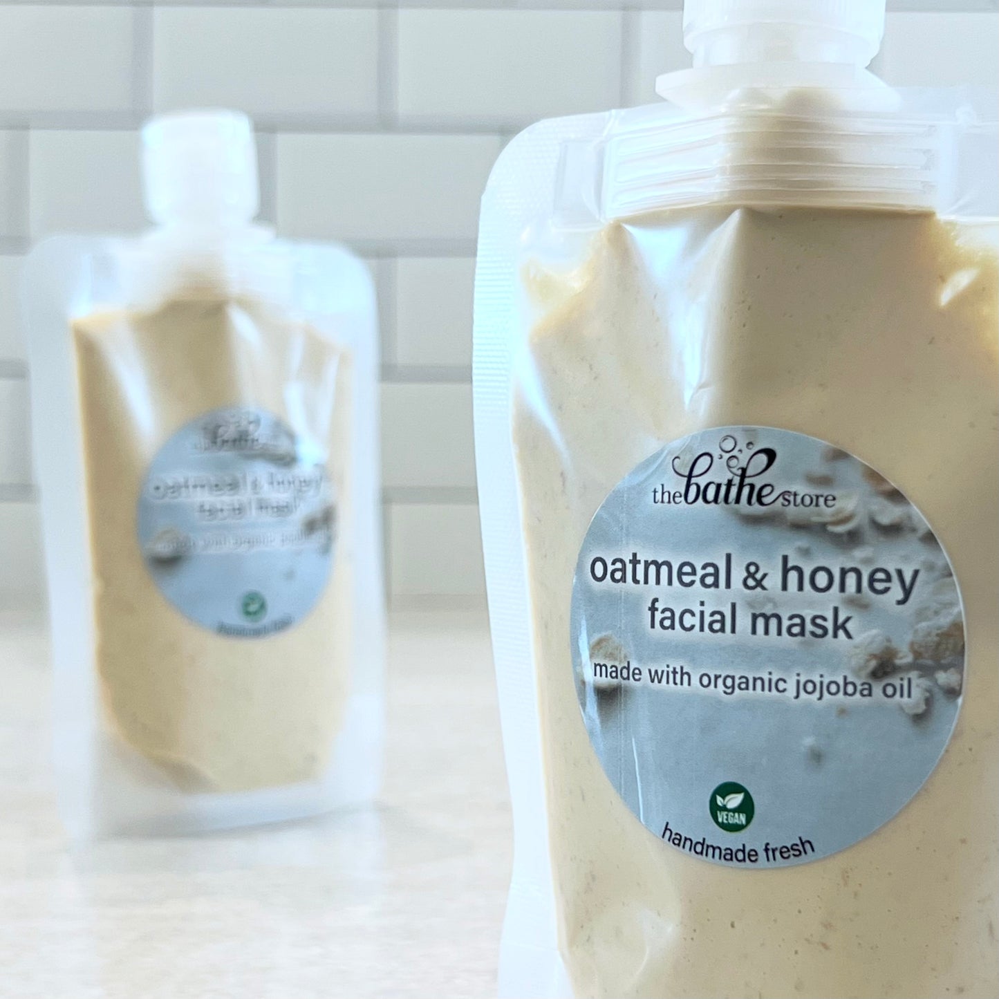 facial mask - oatmeal & honey