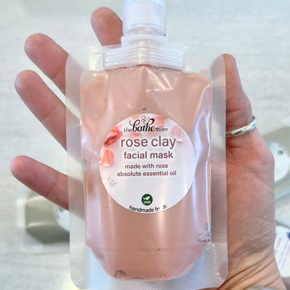 facial mask - rose clay