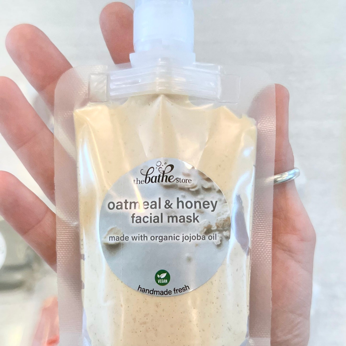 facial mask - oatmeal & honey